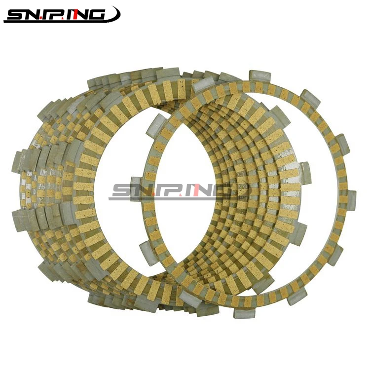 

Motorcycle Clutch Friction Plates Disc Set 8pcs For YAMAHA YZF-R1 YZFR1 YZF1000 YZF 1000 R1 1998-1999-2000-2001-2002-2003