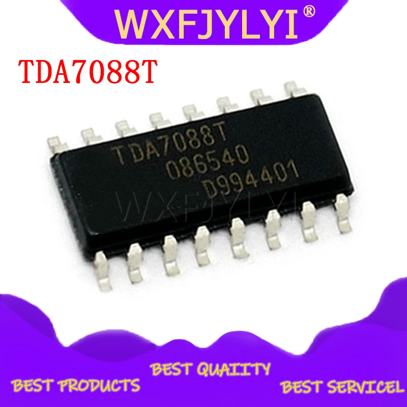 10 шт./лот TDA7088T TDA7088 SOP-16 | Электронные компоненты и принадлежности