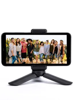 

BEIYANG Tripod Mount Adapter Cell Phone Clipper Holder Vertical 360 Tripod Stand for iPhone for camera