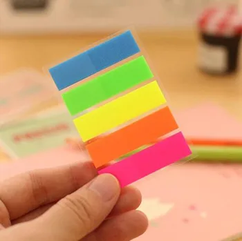 

Creative Stationery Fluorescent Classification Index Paste Label Stickers