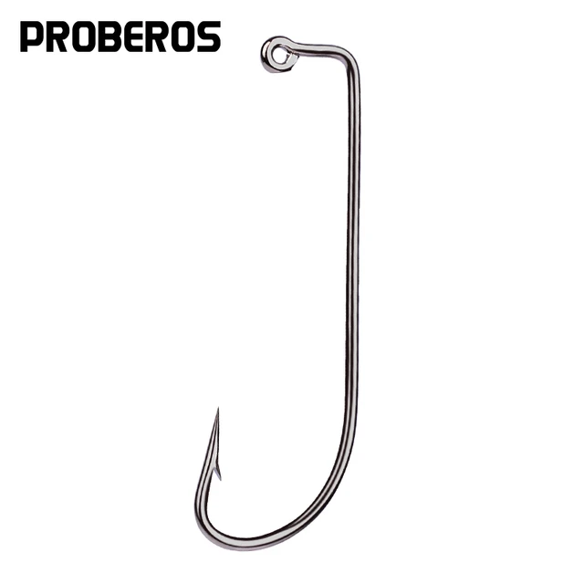 PROBEROS Fishing Hook High Carbon Steel Hooks 2#-5/0# O