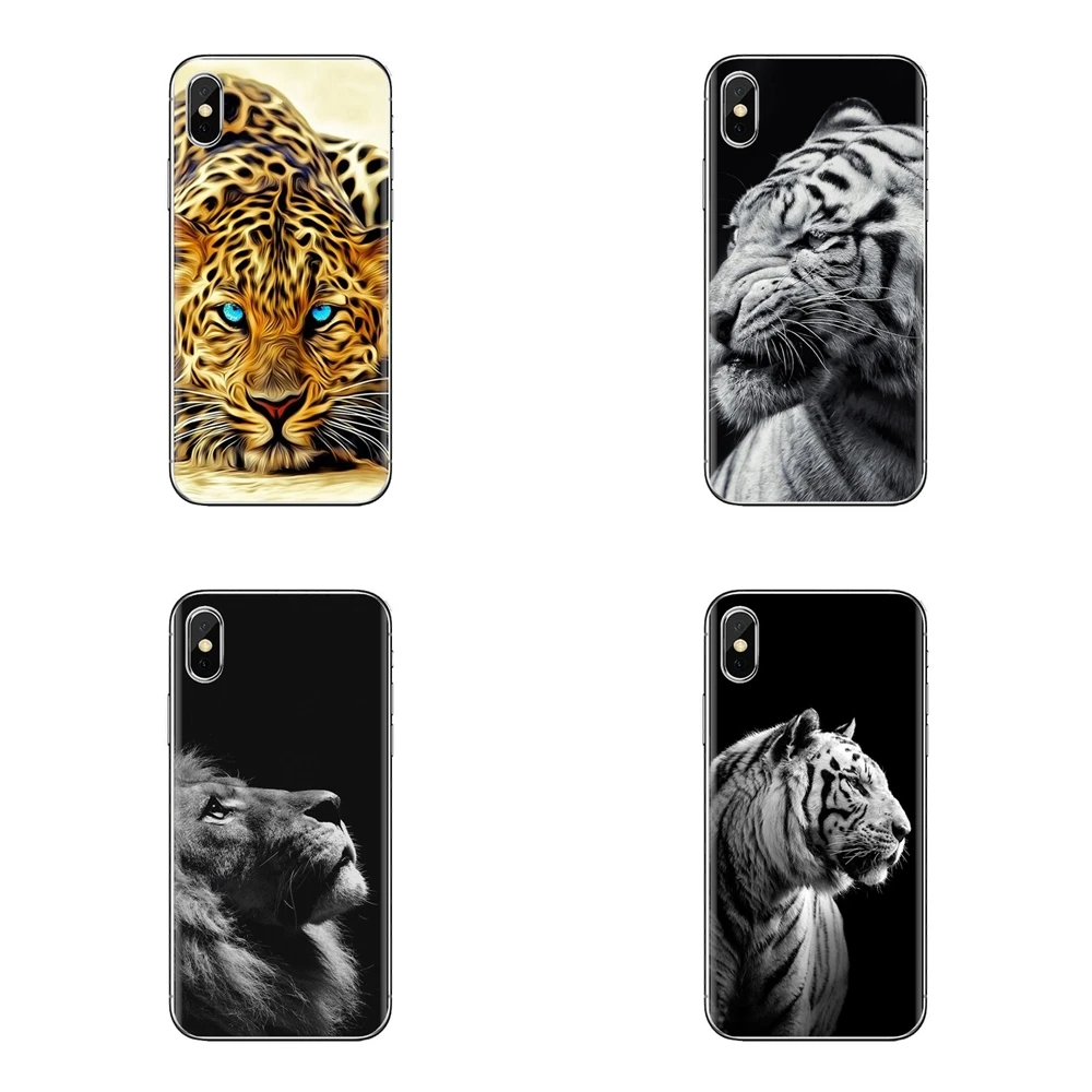 3D Черный Тигр синие глаза HD для huawei G7 G8 P7 P8 P9 P10 P20 P30 Lite Mini Pro P Smart Plus 2017 2018 2019