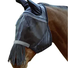 Quiet Ride удлиненная маска для носа с мелкой сеткой с бахромой для носа