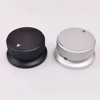 

5pcs 38*20mm Solid Full Aluminum Knob HiFi Hi-End Audio AMP DAC CD Potentiometer Volume Control 6mm Shaft CNC Machined Anodized