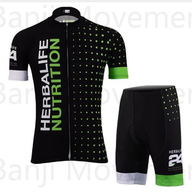 Herbalife, одежда для велоспорта, Джерси, Ropa, мужские, велосипедные, летние, Pro, Майки для велоспорта, гелевая подкладка, велосипедные шорты, Триатлон, Skinsuit, Bianchin - Цвет: A 2