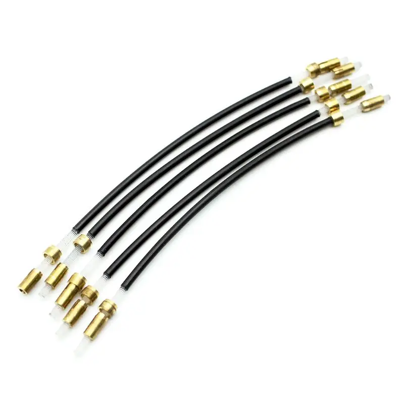 

5pcs 4/4 Violin Nylon Tailgut Tailpiece Adjuster Replacement Tailcord Gut Cord