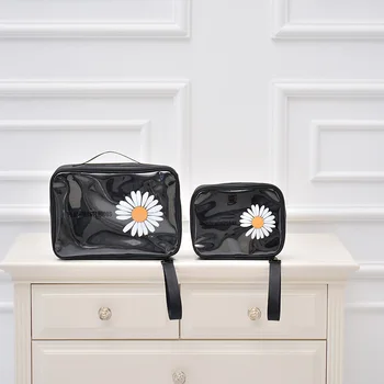 

Korean-Style Lady Storage Bag Lipstick Fashion Makeup Bag Wash Bag Wholesale Transparent Cosmetic Bag Portable Dropshipping