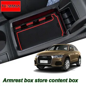 

Car Interior Console Armrest Storage Box Organizer Holder For Audi Q3