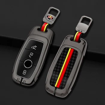 Portachiavi in metallo con telecomando per auto portachiavi per Mercedes Benz classe A C E S classe G GLC CLE CLA GLB GLS W177 W205 W213 W222 X167 borsa AMG
