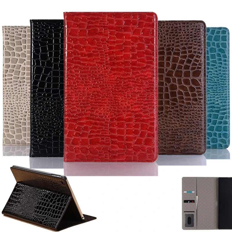 

Crocodile Style Case for Apple ipad 2 3 4 PU Leather Tablet Cover for New ipad 2 Smart Case for ipad 4 Stand cover for ipad 3