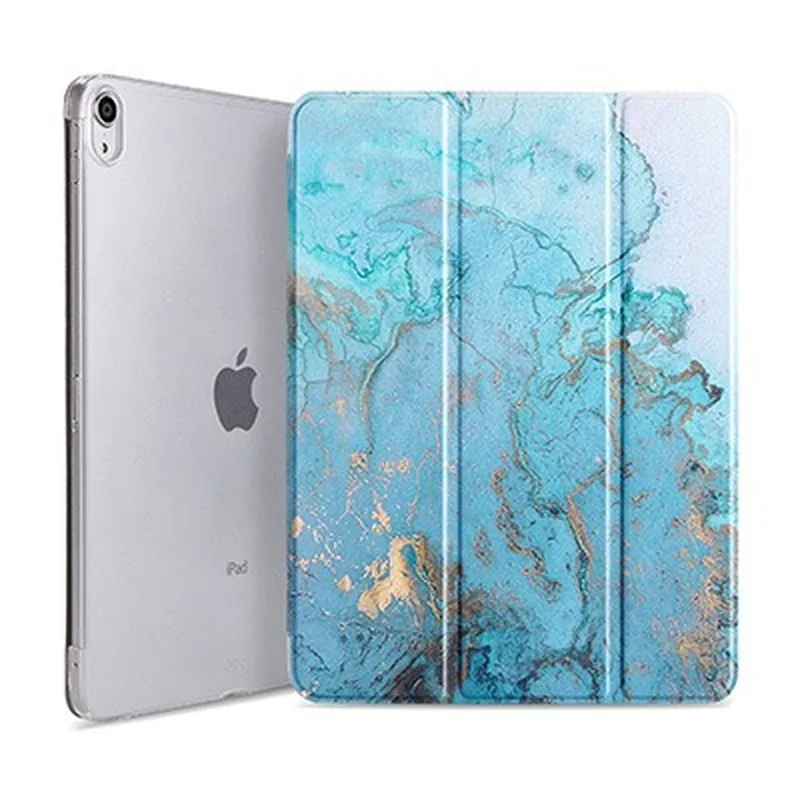 Магнитный умный чехол для IPad Pro 11 Модный с мраморной подставкой ультратонкий