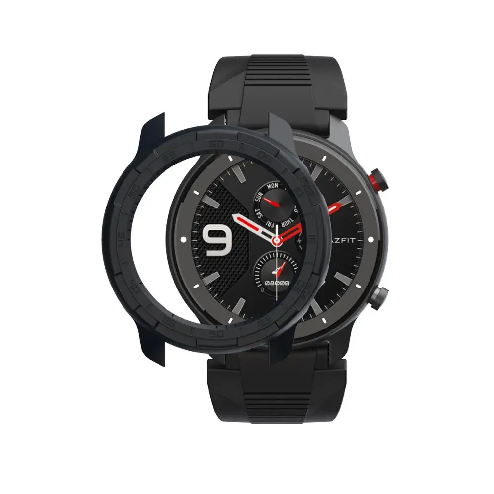 SIKAI Смарт аксессуары чехол для Xiaomi Huami AMAZFIT GTR 47 мм Замена PC часы оболочка Рамка