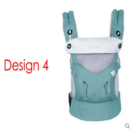 Регулируемый эргономичный Детский рюкзак для переноски 0-36 м, портативный детский слинг, обертывание, хлопок, Мандука для новорожденных, кенгуру, сумка, Хипсит - Цвет: 4