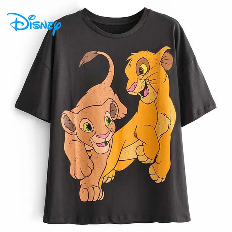Women T Shirt The Lion King Simba Nala 