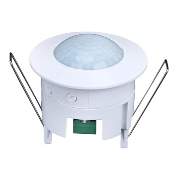 

360 Degree High Sensitivity Mini Infrared PIR Detection IR Ceiling Wall Recessed Motion Sensor Detector Auto Light Switch