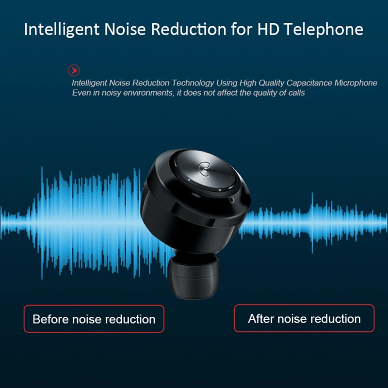 Tradexero TWS DT3 беспроводные наушники-вкладыши Bluetooth 5,0 водонепроницаемые стерео bluetooth-гарнитуры с микрофоном для телефона