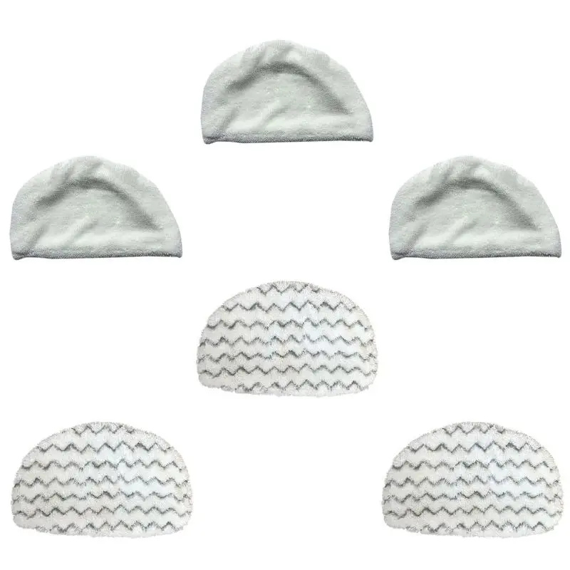 6 Pcs Washable Steam Mop Pads Replacement for Bissell Powerfresh 1940 Series, 5938,19404, 1806, 1940A, 19408, 1940Q, 1544A