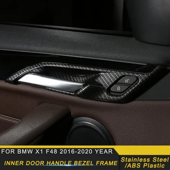 

Auto Car Accessories Inner Door Handle Bezel Trim Frame Cover Sticker Interior Decoration Molding for BMW X1 F48 2016-2020