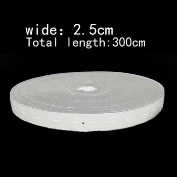 

1pc Adjustable Buttonhole Flat Elastic Band 30meters Maternity Clothes Accessory