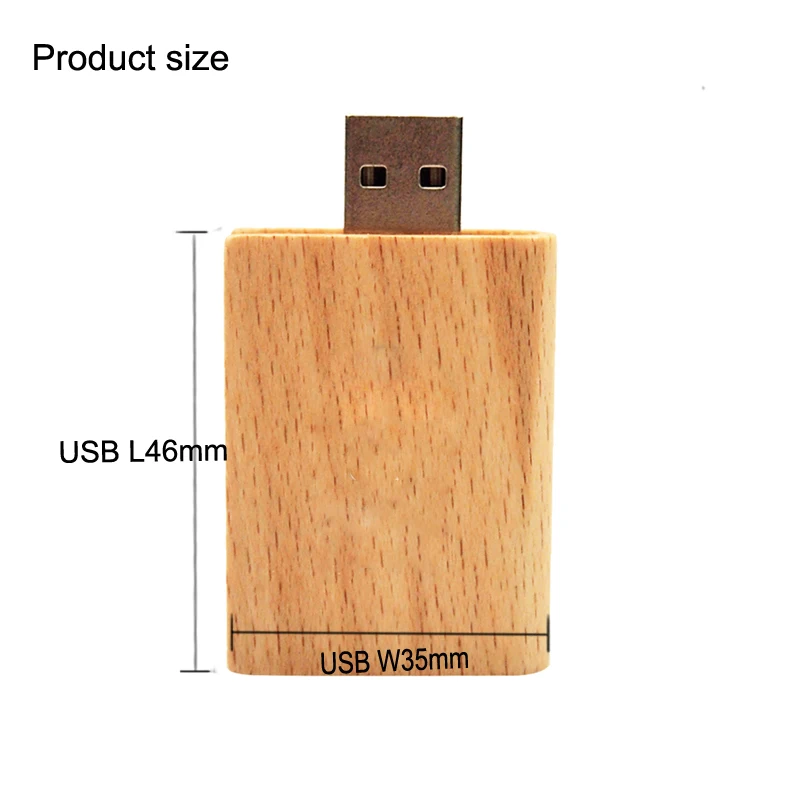 USB 2 0 деревянный флеш накопитель с личным логотипом usb 16 ГБ 32 64 флешка карта памяти