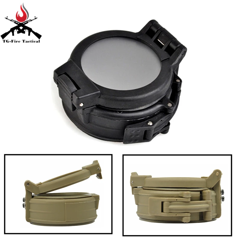 

Element M971 Flashlight Diffuser IR Infrared Filter Flip Cover 2.5'' Hunting Tactical Light Accessories