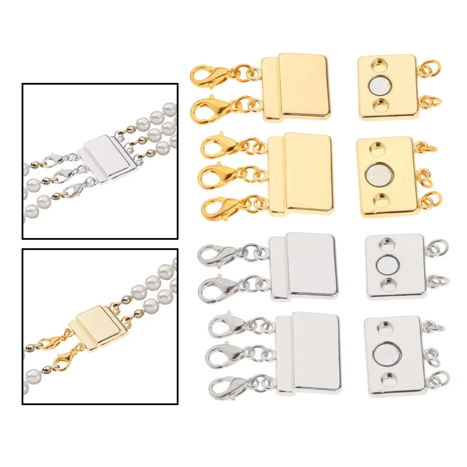 1PCS Layered Necklace Detangler Multi Strand Necklace Detangler Clasp  Layering Necklace Spacer Untangle Layered Necklaces