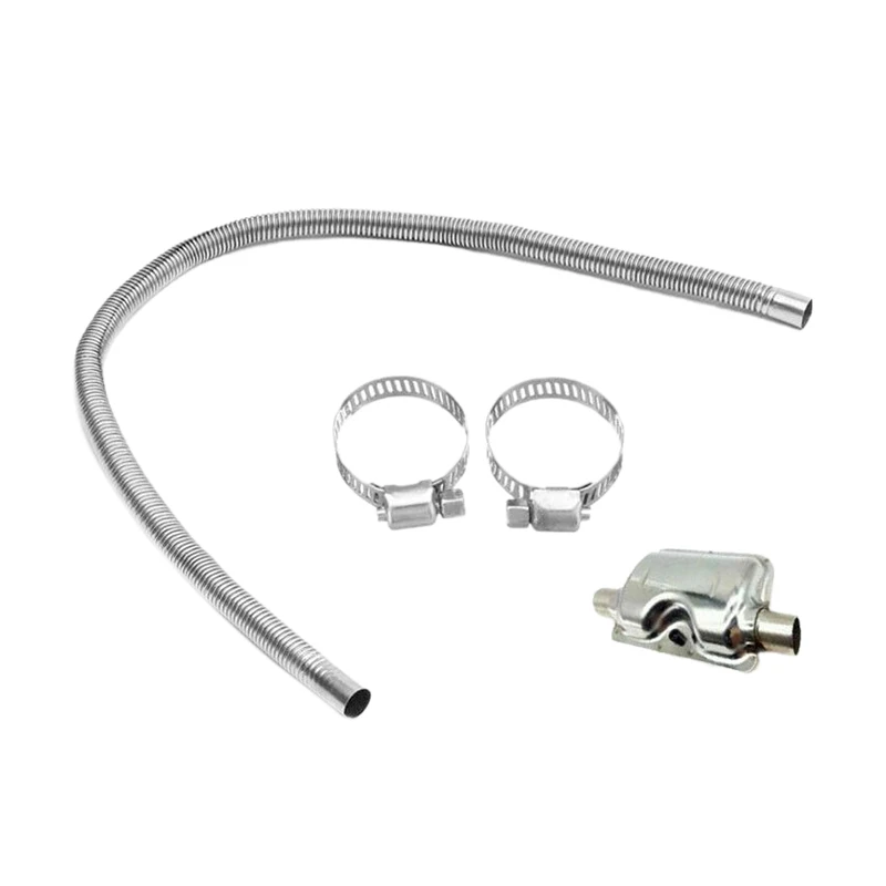 Выхлопной шланг из нержавеющей стали 120 см Exhaust 25 мм и парковочный обогреватель