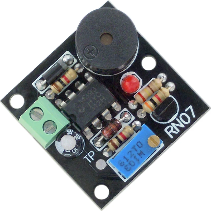 

[Low Voltage Alarm Module] Battery Overdischarge Prevention Battery Protection Module Acousto-optic Alarm Low Voltage Undervolta