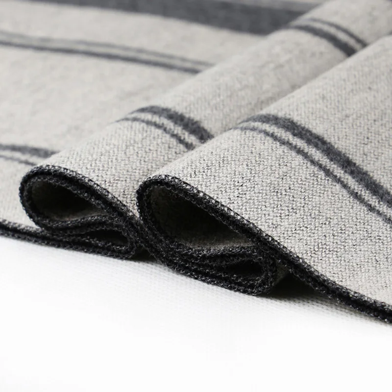 High Quality Men Scarves Autumn Winter casual Male Warm Stripes Plaid Scarf 180*30cm Luxury Cravat Long Neckercheif
