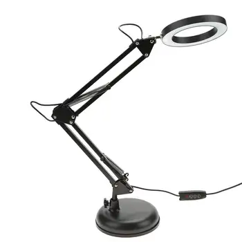 

Long Arm Desk Work Reading LED Table Three Light Folding Charge USB