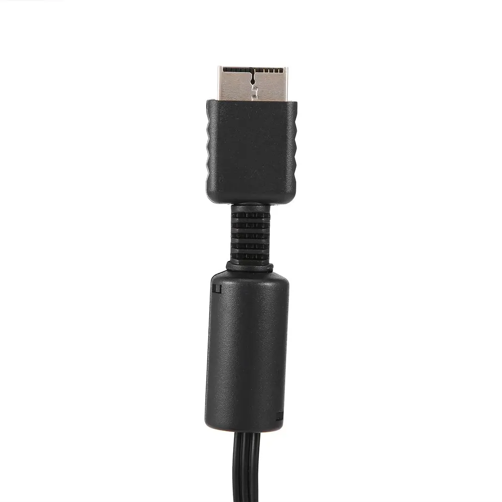 Высокое качество 1,8 м rca tv кабель AV ведущий Звук Видео кабели для sony для PS2
