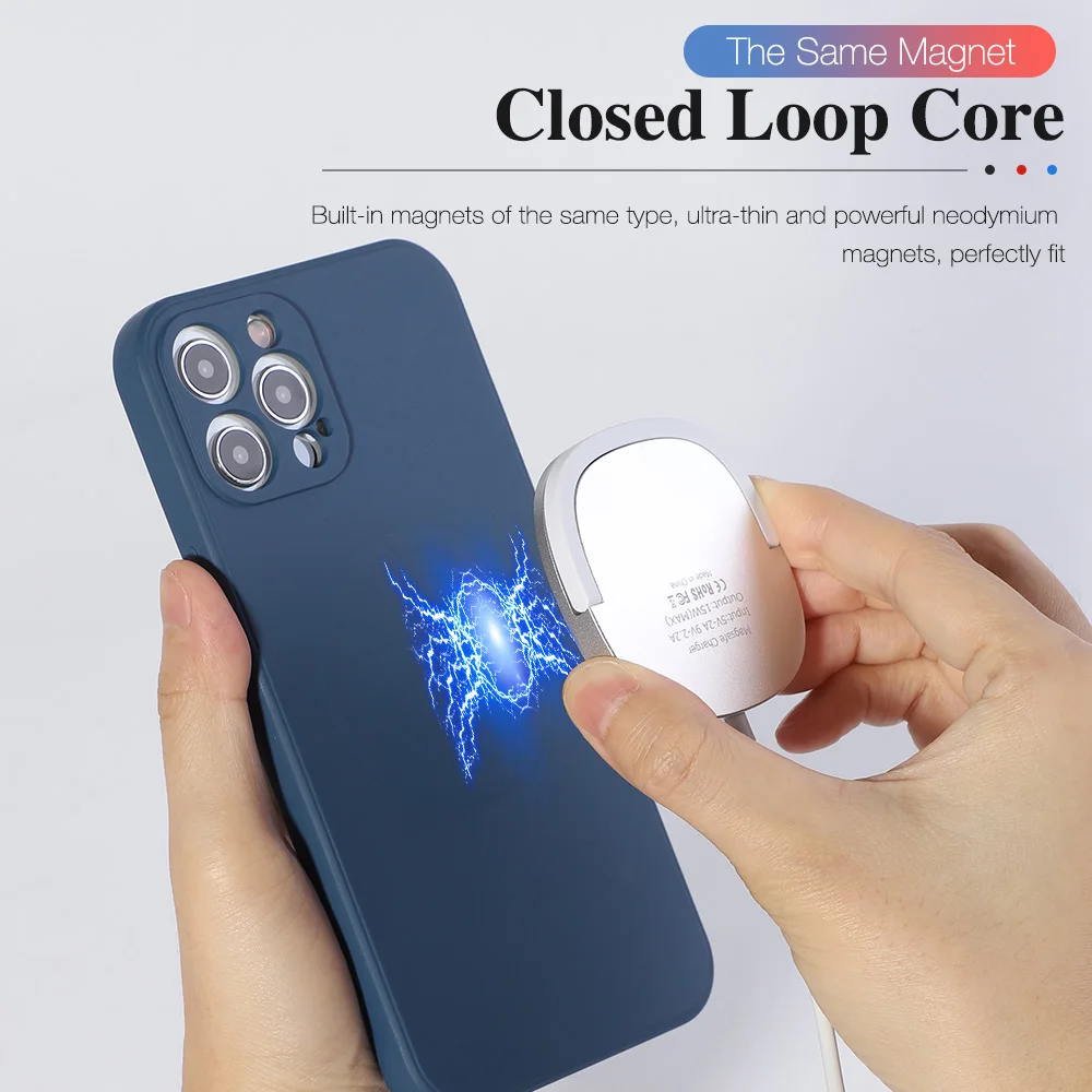 Luxury Origin Magnetic Case For iPhone 12 11 Pro Max Plus