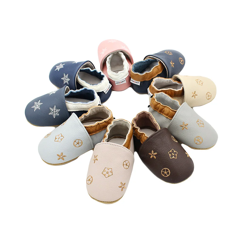 Baby Leather Sneakers For First Steps Toddler Girl Boy Newborn Infant
