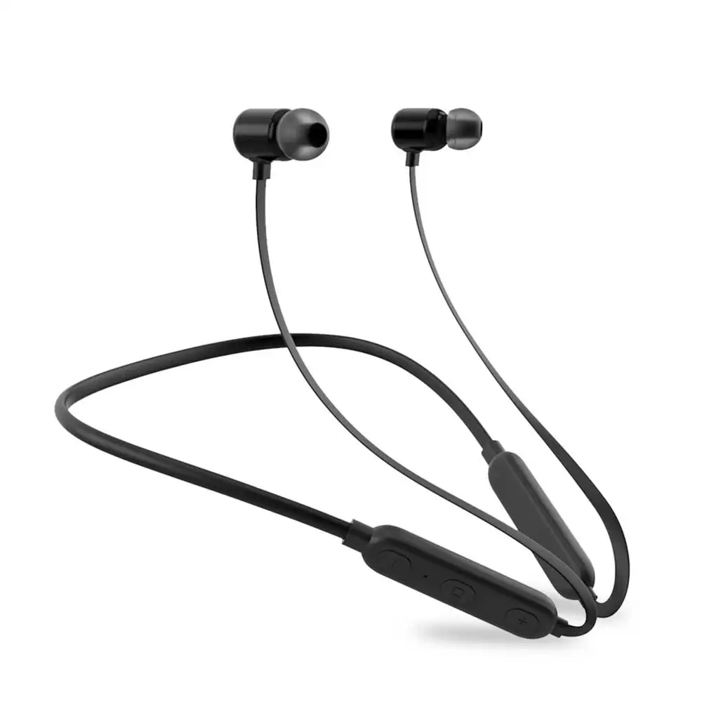 Беспроводные спортивные наушники Bluetooth 4 2 магнитные с шейным ремешком вкладыши
