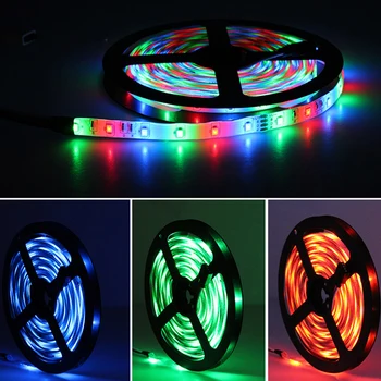 

1M 2M 3M 4M 5M TV Desktop Screen Backlight Bias Lighting USB LED Strip Lamp 2835SMD DC5V Flexible LED Light Tape Ribbon