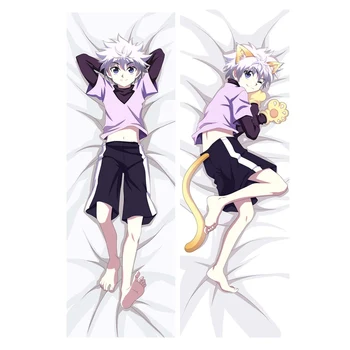 

Anime Dakimakura Body Pillow Case Hunter x Hunter Killua Zoldyck Cover Home Decoration Pillowcases Printed
