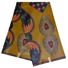 Африканская ткань с принтом 6 ярдов в партии нигерийская Анкара Гарантированная настоящая голландская восковая Настоящая Африканская восковая ткань