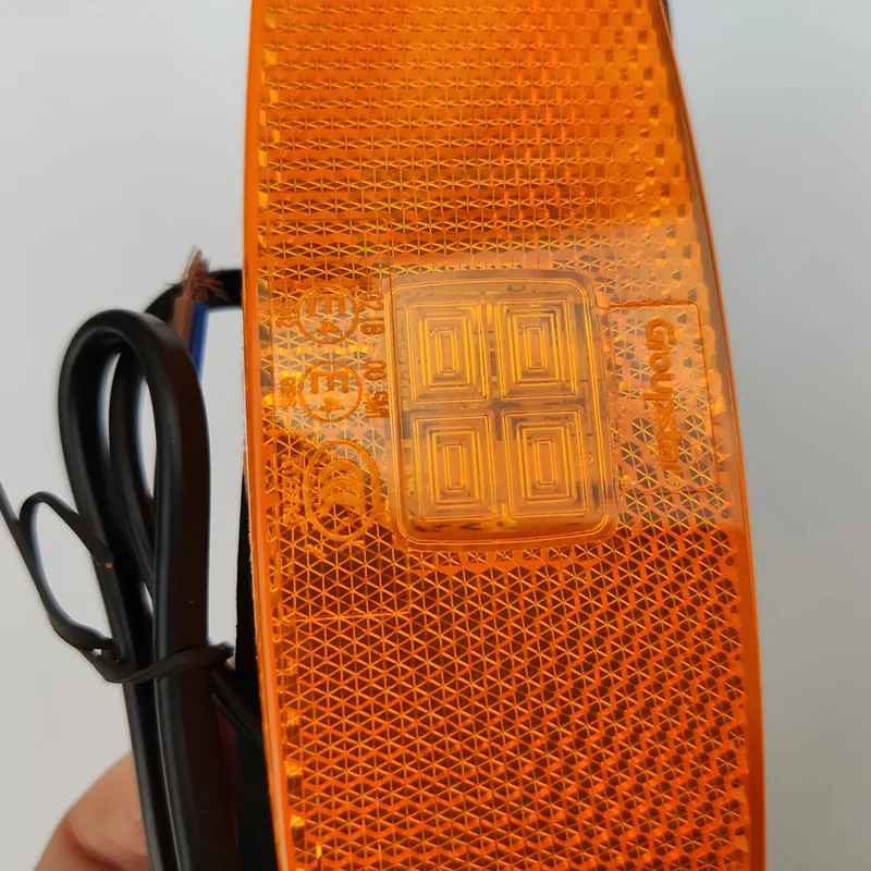 LED Trailer Side Marker Lights Clearance Lamps Reflectors RV Parts Camper Caravan Accessories
