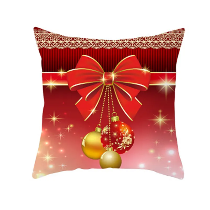 HH293-15 Рождественская подушка крышка Подушка Чехол для дома рождественские украшения, подарки на Рождество, декор Happy год Счастливого Рождества 5z - Цвет: HH293-15