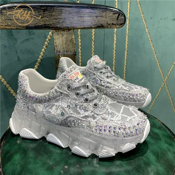 

RY-RELAA womens sneakers shoes 2020 fashion women sneakers INS white shoes platform sneakers casual shoes women wedge sneakers