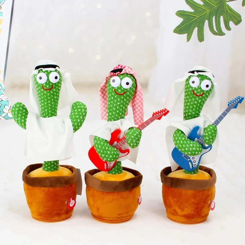 2021 Cactus Plush Toy Electronic 