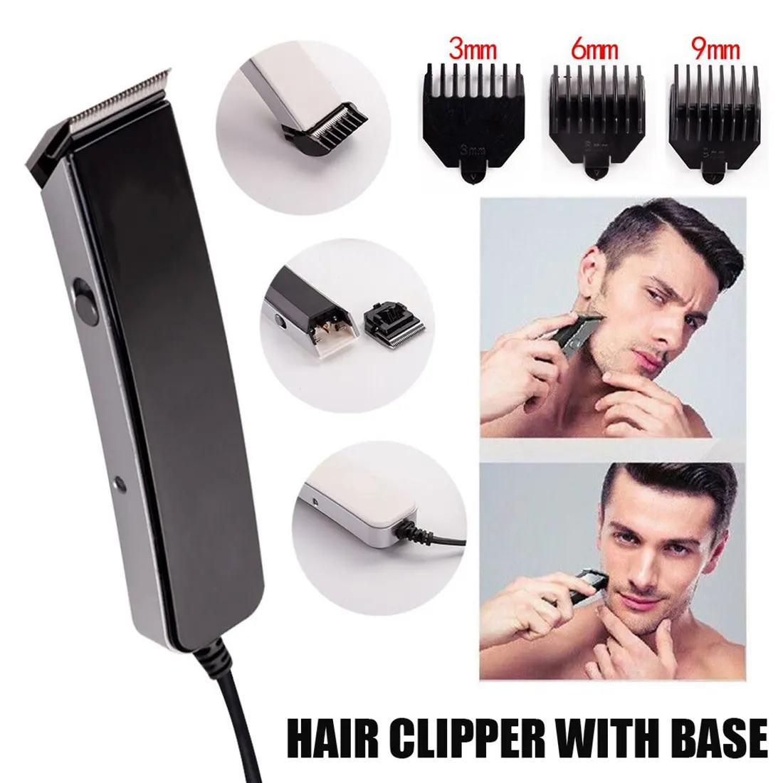 trimmer for cutting head hair