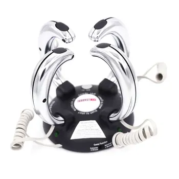 

For Lightning Reaction Game Machine, Electric Lie Detector Fun Party Game Electric Shock Toy Props Shocking Game