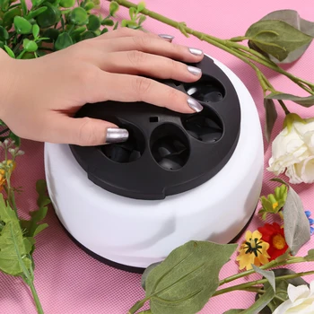 

36 W Tool Acrylic Dip Cleaning Removal Accessories Nail Steamer Home Professional Salon UV Gel Steam Off Polish Electric Soak