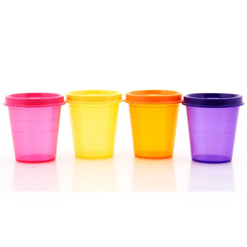 

4pcs/set Portable Spice Sauce Container Seasoning Box Crisper Food Storage Condiments Pepper Jar Gadhets Camping Equipment