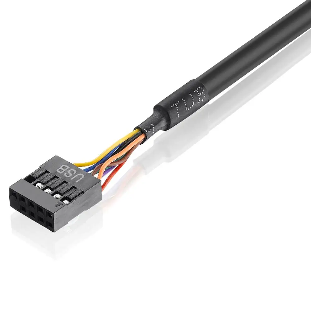Bochara материнская плата 9Pin заголовок к двойной USB 2 0 Женский Кабель для передачи