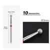 5 Pcs Diamond Milling Cutters For Manicure Carbide Nail Drill Bits Removing Dead Skin On The Edge Of The Nail Tool 4