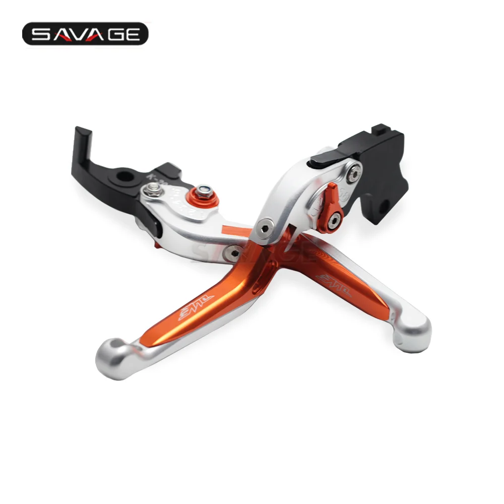Складные Выдвижные тормозные рычаги сцепления для KTM DUKE 125 200 250 390 2012- аксессуары для мотоциклов регулируемые ЧПУ