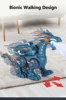 Simulation Fire Dinoasur Water Spray Cool Light Electric Mechanical Children Entertainment Puzzle Model Game Toys for Boys Gifts 5