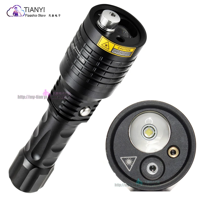 Three in one infrared strong light long range laser flashlight multi